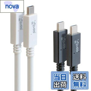 yzGOPPA Sbp USB3.2Gen2x2 ΉType-C USBP[u 50cm USB PowerDeliveryő100Wi20V/5A) Ή ubN GP-CCU325A05M/B