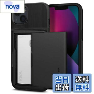 yzSpigen iPhone 13 P[X J[h [P[X 2d\ ϏՌ ČRMILKi擾 h~ IC J[h |Pbg pXP[X XEA[}[ CS ACS03536 (ubN)