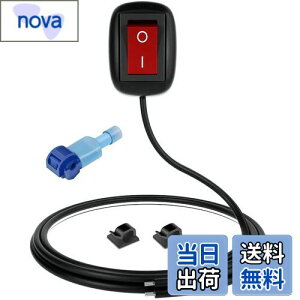 yzKILIGEN 12V-110V/10A SPST ԂH`̃y[Xg^Cṽ{^XCb`AtHOhCrOCgAlICgALEDCgo[p̃It/IXCb`i1mCtj