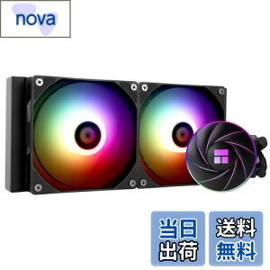 yzThermalright AQUA ELITE 240 ARGB CPUN[[A240N[[TCYA120mm PWMt@×2AS-FDBxAOAAMD/AM4AINTEL LGA1150/1151/1155/1156/1200/2011/1700 pARGBI[CN[[B