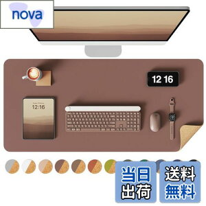 【送料無料】YSAGi デスクマット コルクデスクパット 環境に優しい パソコンマット ゲーミングマウスパッド オフィス及び自宅用 テーブルマット (オークレッド, 60*35cm)