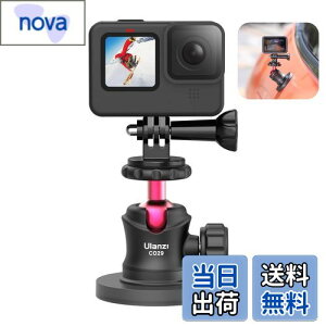 Ulanzi R_ JCX^hZbg {[xbh_ 360°]\ ͎ ω׏d20kg 66MM}Olbg GoProp ANZT[ A~ 1/4C`lW J}Eg Gopro Her