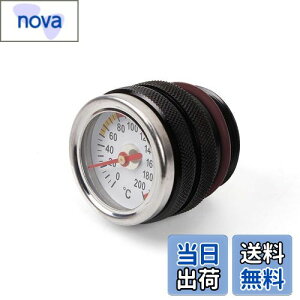 【送料無料】azumafy 油温計 バイク用油温計 エンジン油温計 タンクカバー オイルテンプメーター アナログ オートバイ エンジン油温 1987-1998年 川崎650 オイル計 ブラック