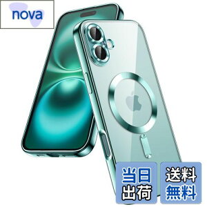 yzJETech iPhone 16 6.1C`p \tgNAP[X JYSʕی MagSafeCX[dΉ ϏՌ dCbLTPUJo[ (eB[u[)