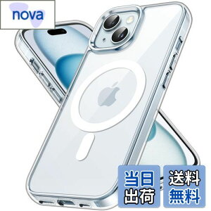 yzJETech iPhone 15 Plus 6.7C`p }Olbg P[X MagSafe CX[dΉ Ռz op[Jo[ h~ obN (NA)