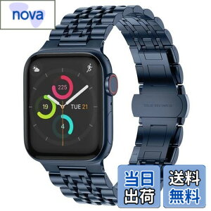 �y���������zBand �R���p�`�u�� Apple Watch �o���h 42mm(�V���[�Y10) 41mm 40mm 38mm�A�����j���r�W�l�X�A�b�v���E�H�b�`�o���h�A�X�e�����X�X�`�[�����^�������o���h Apple Watch SE2 SE �V���[�Y10 9 8 7 6 