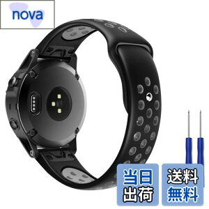 �K�[�~���p Fenix 7 Fenix 8 47MM �x���g ATiC Fenix 6 / 6Pro / 5 / 5 Plus/ForeAthlete 945 / 935 / Approach S62 / S60 / S40 / Quatix 5 �K�p�o���h �K�[�~�� �N�B�b�N�t�B�b�g �����p�o���h �V���R�� �����x���g �y�� �ϋv