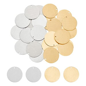 �y���������zUNICRAFTALE 24�� 2�F ���E���h�`���[�� 20mm 304�X�e�����X�`���[�� �~�` �u�����N�^�O�`���[�� �󔒎D�y���_���g ����\ �����`���[�� �g���x���o�b�O�^�O ID�^�O ���^���`���[�� 