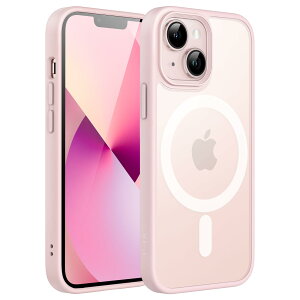 �y���������zJETech iPhone 13 mini 5.4�C���`�p �}�O�l�b�g �P�[�X MagSafe�ɑΉ� �������̃}�b�g�w�� ���^ �ϏՌ� �J�o�[