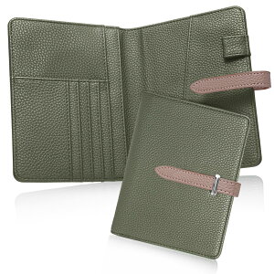 【送料無料】お薬手帳ケース 薄型 超軽量 母子手帳ケース 大容量 多収納 通院ウォレット マルチケース ペンホルダー付 札入れ 小銭入れ W13×H16.8×D1.5cm 保険証・通帳・診察券・キャッシュカ