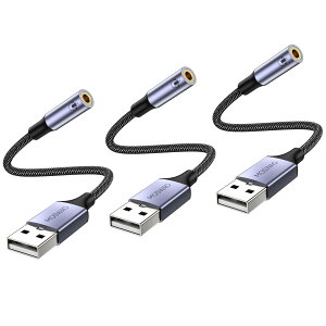 yzMOSWAG USB3.5 mmWbNI[fBIA_v^ATRRSlɃ}CNtUSB⏕P[uAUSBCz⏕A_v^T|[gAPC PS 4 PS 5ȂǂɓKĂ