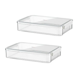 【送料無料】Charmoon 書類収納ケース A4 蓋付き クリア 防水 頑丈 重ね置き可 保管 整理