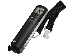 【送料無料】ドリテック(dretec) 【モヤさまEXPO 放映】 メジャー付きラゲッジスケール 発電タイプで電池不要 旅行はかり 荷物はかり 吊り下げ デジタル 風袋引き機能 50kg 旅行グッズ 便利グッ