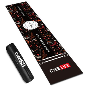 �y���������zCyeeLife �_�[�c�}�b�g�C�p�b�h �J�[�y�b�g Dart board Mat,65*295cm �����X�^�C���I�v�V����