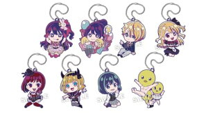 【送料無料】タカラトミー でふぉラバ!ぷらす 【推しの子】キーホルダー 1BOX 約H60mm PVC製