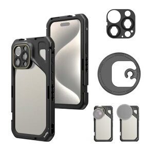 yzSmallRig X}zP[W iPhoneΉ 15 Pro Maxp 67mmtB^[A_v^[t AbvO[hꂽNCbN[X݌v X}[gtHrfIOP[W rfIBe/rfI^/