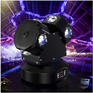 yzBruce & Shark(u[XET) 120W 8LED Ɩ [rOCg Px p[eB[Cg Xe[WCg fBXRCg DMX[h 13`l AC95V-235V disco light op DJ p[