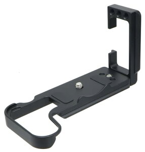 【送料無料】INPON L型クイックリリースブラケット Canon EOS R10 専用 アルカスイス互換 1/4"ネジ付 六角レンチ付 ブラック