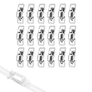 【送料無料】SODOI バイクパーツ マフラーバンド ホースバンド 304ステンレス フリーカット クランプ バンド 長さ調整 排気ダクト 汎用 耐熱 固定 自在バンド 取扱説明書