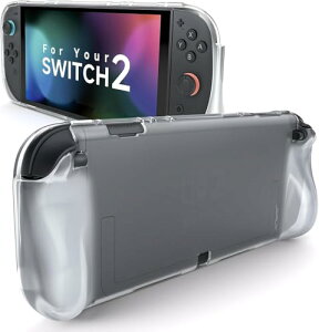yzJSAUX Switch2Ή̎݌vJo[ NAیP[X PC+TPUގ ^ y  @\ EȒP wh~ h~ Nintendo Switch2(2025)ɑΉیo[ NA