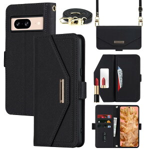 �y���������zCross pattern Wallet leather case for Pixel 8