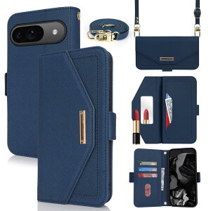 �y���������zCross pattern Wallet leather case for Pixel 9