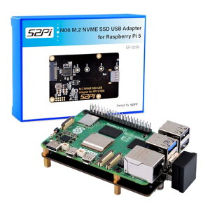 yzGeeekPi N06 M.2 NVME SSD USBA_v^[ Raspberry Pi 5p M.2 NVMe SSD 2230 2242 2260 2280ɑΉ