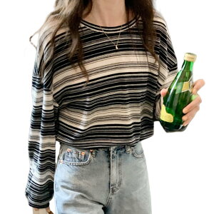 �y���������z[Narebualo Cietupoop] ���f�B�[�XT�V���c ���E���h�l�b�N �j�b�g �����g�b�v�X �X�g���C�v �_�炩�����G�� �̌^�J�o�[ �R���g���X�g����J���[ ���C�W�[�X�^�C�� �l�C �t�@�b�V���� 