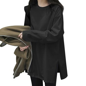 �y���������z[Luxiwear] t�V���c ���f�B�[�X ���� �y��x�����痸�ɂȂ�I����������×������UP�z �g�b�v�X �̌^�J�o�[ �J�b�g�\�[ �ێ� �N���[�l�b�N �ۉ� �����O�X���[�u �T�C�h�X���b�g ����