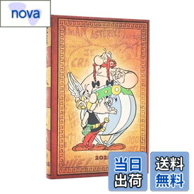 【送料無料】Paperblanks/ペーパーブランクス 2026年度 英語版ダイアリー ハードカバー Asterix & Obelix ミニ DE0727-3