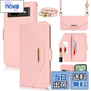 �y���������zCross pattern Wallet leather case for Pixel 8 �F�F����t��-�s���N�A�T�C�Y�FPixel 8A