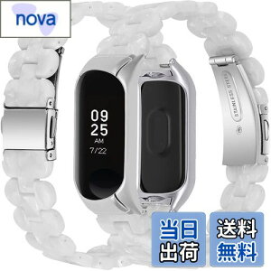 �y���������zMiimall�y��̎��o���h�z�Ή�Xiaomi Mi Band 6/5 �o���h �����o���h �P�[�X�t�� �ϏՌ� ������ ���ߊȒP �ȒP��t ������ �y�� �j���K�p Mi Band 6/5 �x���g �����h�~ �E���ȒP �V���I�~ Mi 