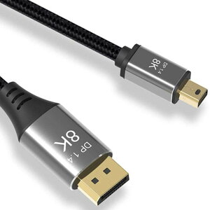 yzCABLEDECONN Mini DP-DisplayPort 8KP[u8Ki7680x4320j@ 60Hz 4K @ 144Hz DisplayPort 1.4o`DisplayPort-Mini DisplayPort 8KP[ui2Mj