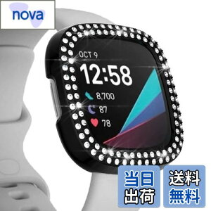 yzBOOLINN For Fitbit Sense 2/Versa 4 Jo[ _u_Ch LL y PCf ϏՌ ȒP Fitbit Sense 2/Versa 4 Ή  h~ ȒPɎtE Sʕی tBbgr