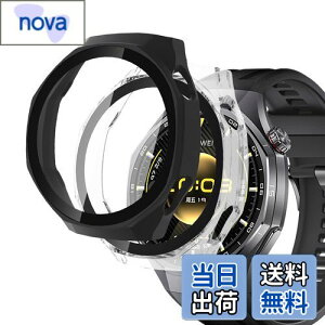 yzFor HUAWEI WATCH GT6 Pro 46mm P[X KXtB+PCt[ ̌^ یtB Greerass GT6 Pro 46mm یP[X یJo[ ߗ Sʕی ϏՌ wh~  hho 