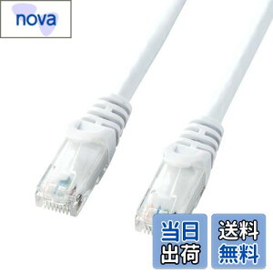 yzTTvC(Sanwa Supply) CAT6LANP[u fp (2m) UTP 1Gbps/250MHz RJ45 c܂h~ zCg LA-Y6-02W