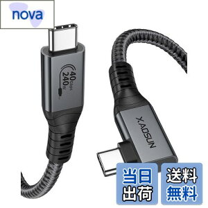 yzXAOSUN USB4 P[u Thunderbolt 4 Ή 0.3M L^ 240W[d USB-IFF 40Gbpsf[^] 8K@60Hzfo MacBook Pro iPad Pro Type c@Ή O[