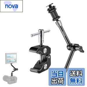 �y���������zNEEWER �ŐV���ǃX�[�p�[�N�����v 11inch �����\���C�͊֐ߎ��}�W�b�N�A�[�� SmallRig �J�����P�[�W/���O�ɑΉ� ���j�^�[/LED���C�g/�E�F�u�J�����̊g�� �ő�׏d4.4lb/2kg ST20