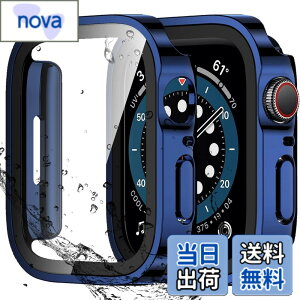 �y���������zBOOLINN ���e �A�b�v���E�H�b�` �J�o�[ Series 11/10/9/8/SE3/SE2/SE/7/6/5/4 �Ή� Apple Watch �J�o�[ 44m �h�� ��̌^ �V�f�U�C�� 3D���p�G�b�W �����^ PC+�K���X�f�� �����ߗ� �ϏՌ� �����x �S