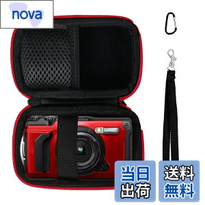 �y���������zANGVI ���[�o�b�OOM SYSTEM(�I�����p�X)�Ή� OM SYSTEM/�I�����p�X Tough TG-2 / TG-3 / TG-4 / TG-5 / TG-6 / TG-7 ���i�����[���邽�߂̃P�[�X�P�i�� (�Ԃ��W�b�p�[)