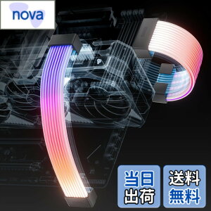 �y���������zAsiaHorse �X���[�u�P�[�u���p ARGB LED���C�g�X�g���b�v �J�o�[�L�b�g 24�s�� 20.5 CM + 2*8�s�� 26CM ARGB 5V 3�s�� 80+81 LED�����v�r�[�Y ����20,000���Ԃ̎g�p���� Asus Aura ASRock GIGABYTE MSI RGB��