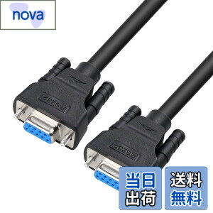 �y���������zDTECH RS232C �V���A���P�[�u�� D-Sub9�s�����X- D-Sub9�s�����X �X�g���[�g�P�[�u�� 2m