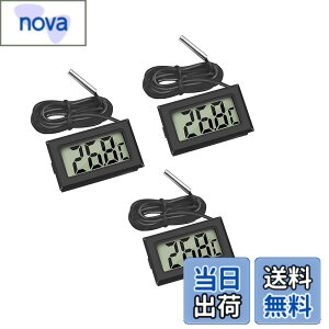 �y���������zYFFSFDC �f�W�^��LCD���x�v -50�x-110�x �v���[�u�t�� ঒��ރe�����E�����^���N�①�ɗp ���� �����Ǘ� �����ى��x�v (�u���b�N 3�Z�b�g)