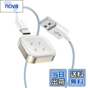 �y���������zLVFAN Pixel Watch 2/Fitbit Versa 4/ Sense 2�p �[�d�� ���O���\ �[�d�P�[�u�� �X�}�[�g�E�H�b�` �����p�A�N�Z�T���[ Google Pixel Watch 3/2&Fitbit Versa 4 3/ Sense 2/ Sense�Ή� �i�C�����ґg �[�d��