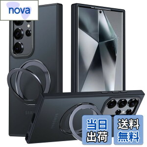 �y���������zGalaxy S24 Ultra �p �P�[�X Magsafe�Ή� �M�����N�V�[s24�E���g�� / docomo SC-52E / au SCG26 �J�o�[ 360°��]�X�^���h Uovon �X�}�z�P�[�X �g�уP�[�X ���C�����X�[�d �ԍڃz���_�[ �Ή� �X�g��