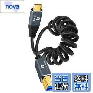 �y���������zThzzhnno USB B to USB C �X�p�C���� �P�[�u 5Gbps �v�����^�[/�X�L���i�[�ڑ��p USB-C to USB-B�L�k�� MIDI�P�[�u�� MacBook�EPC�E�m�[�gPC�EMIDI�L�[�{�[�h�EDJ�R���g���[���[�EDAC�EHP/Canon�v����