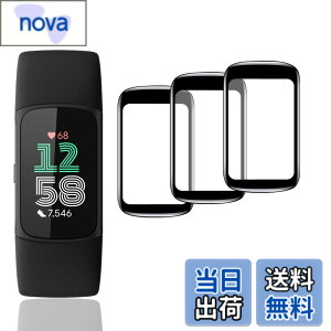 �y���������z�p Fitbit charge6 �t�B���� 3�� Fitbit charge6 �ی�t�B���� PET������ �Y�f�@�� 3D�Ȗ� �J�o�[ �Ή� Fitbitcharge6 �t���ی�t�B���� �����ߗ� 3D�S�ʕی� �L�Y�h�~ ��U�h�~ �����x�^�b�` ��