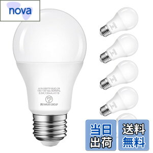 �y���������zLVWIT LED�d�� E26���� 60W�`���� 806LM �����F 5000K 8.5W �L�z���^�C�v �ȃG�l �����F PSE�F�؍ς� 6��