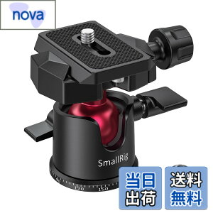 �y���������zSmallRig ���R�_�� 360�x��]�� �A���~�� �A���J�X�C�X�v���[�g 3/8-1/4�l�W�A�_�v�^�[�t��-BUT2665