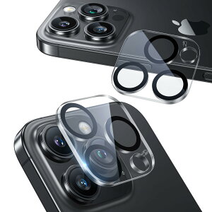 �y���������zNIMASO �J�����t�B���� iPhone 16 Pro/iPhone 16 Pro Max �p �J�����ی� �S�ʕی� ������� �J�����J�o�[ �����Y�J�o�[ �A�C�t�H��16�v��/16�v���}�b�N�X �Ή� 2���Z�b�g DCM24G1427